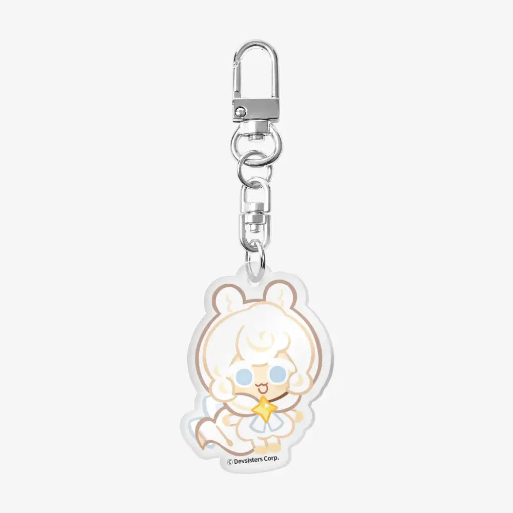 Cookie Run : Oven Break - Cream Ferret Cookie Acrylic Keyring - Marpple Shop - Keyring - Harumio