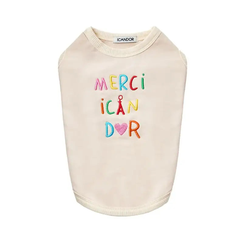 iCANDOR - Merci iCANDOR Top - iCANDOR - Pet Clothes - Harumio