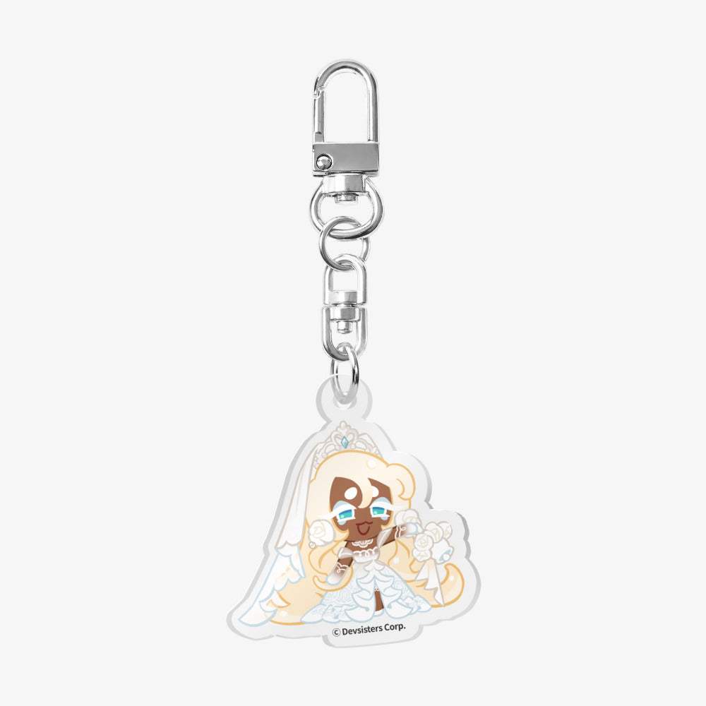 Cookie Run : Kingdom - Mozzarella Cookie (Skin) Acrylic Keyring - Cookie Run - Keyring - Harumio