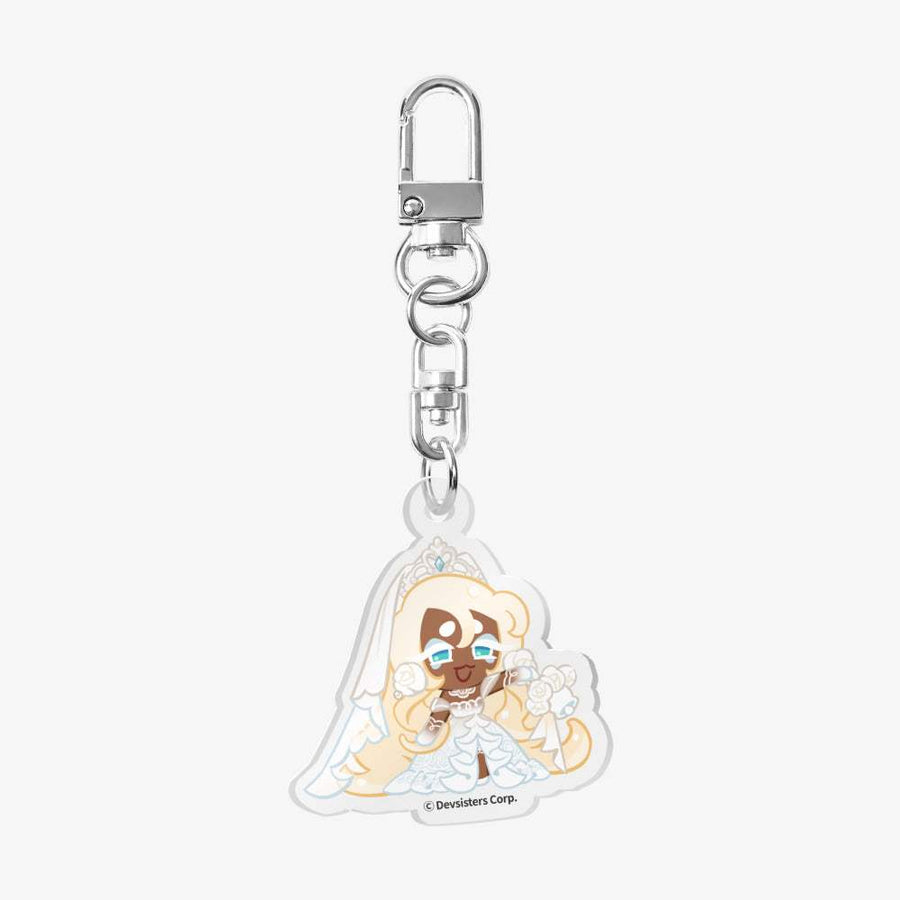 Cookie Run : Kingdom - Mozzarella Cookie (Skin) Acrylic Keyring - Cookie Run - Keyring - Harumio