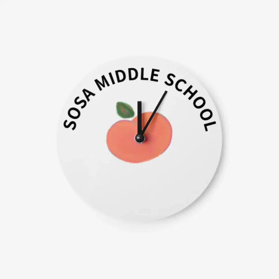 Thetablesetter - Sosa Middle School Clock - Marpple Shop - Clock - Harumio