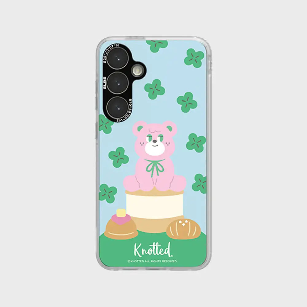 SLBS - Knotted Sugar Bear Impression Case (Galaxy S24 Series) - SLBS - Home & Living, Accessories - Harumio