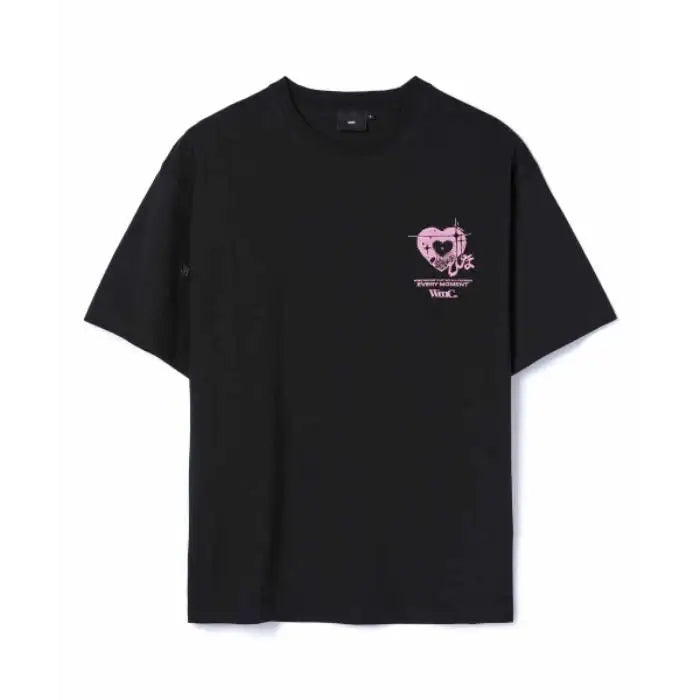 WMC x QWER Hina - Heart Eyes Short Sleeve T-Shirt - WMC x QWER Hina - T-Shirt - Harumio