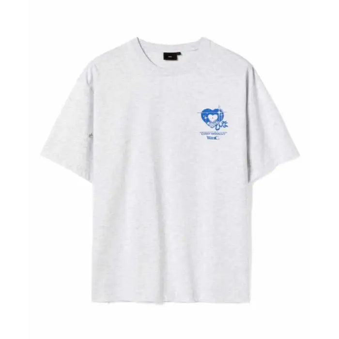 WMC x QWER Hina - Heart Eyes Short Sleeve T-Shirt - WMC x QWER Hina - T-Shirt - Harumio