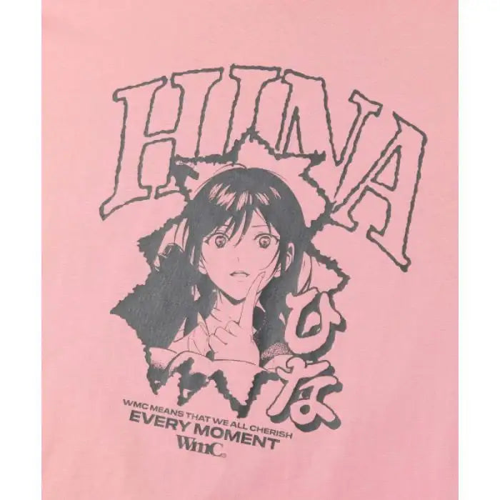 WMC x QWER Hina - Hina Arch Short Sleeve T-Shirt - WMC x QWER Hina - T-Shirt - Harumio