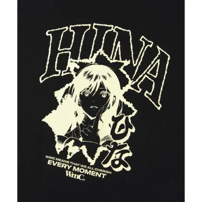 WMC x QWER Hina - Hina Arch Short Sleeve T-Shirt - WMC x QWER Hina - T-Shirt - Harumio