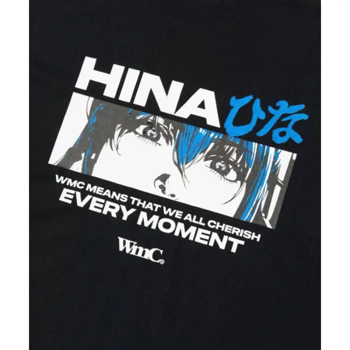 WMC x QWER Hina - Hina Ani Short Sleeve T-Shirt - WMC x QWER Hina - T-Shirt - Harumio