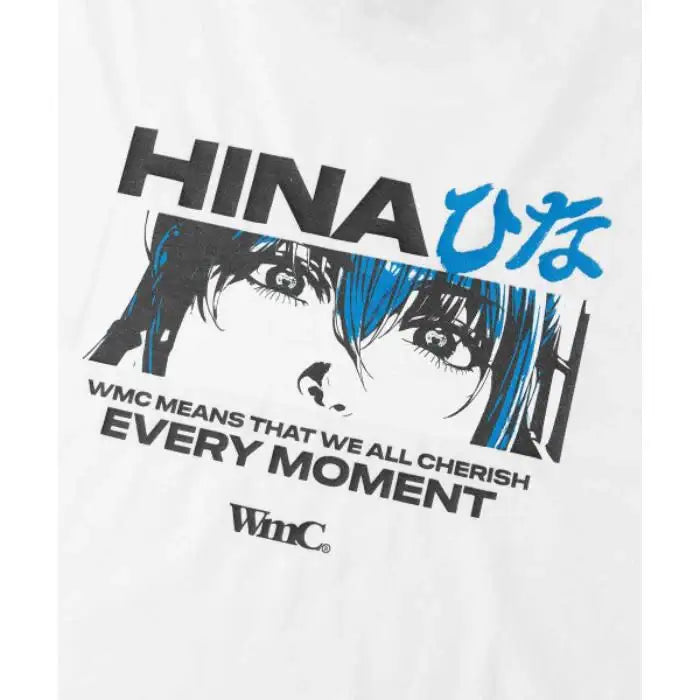 WMC x QWER Hina - Hina Ani Short Sleeve T-Shirt - WMC x QWER Hina - T-Shirt - Harumio