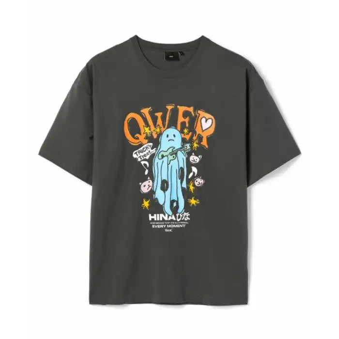 WMC x QWER Hina - Ghost Short Sleeve T-Shirt - WMC x QWER Hina - T-Shirt - Harumio