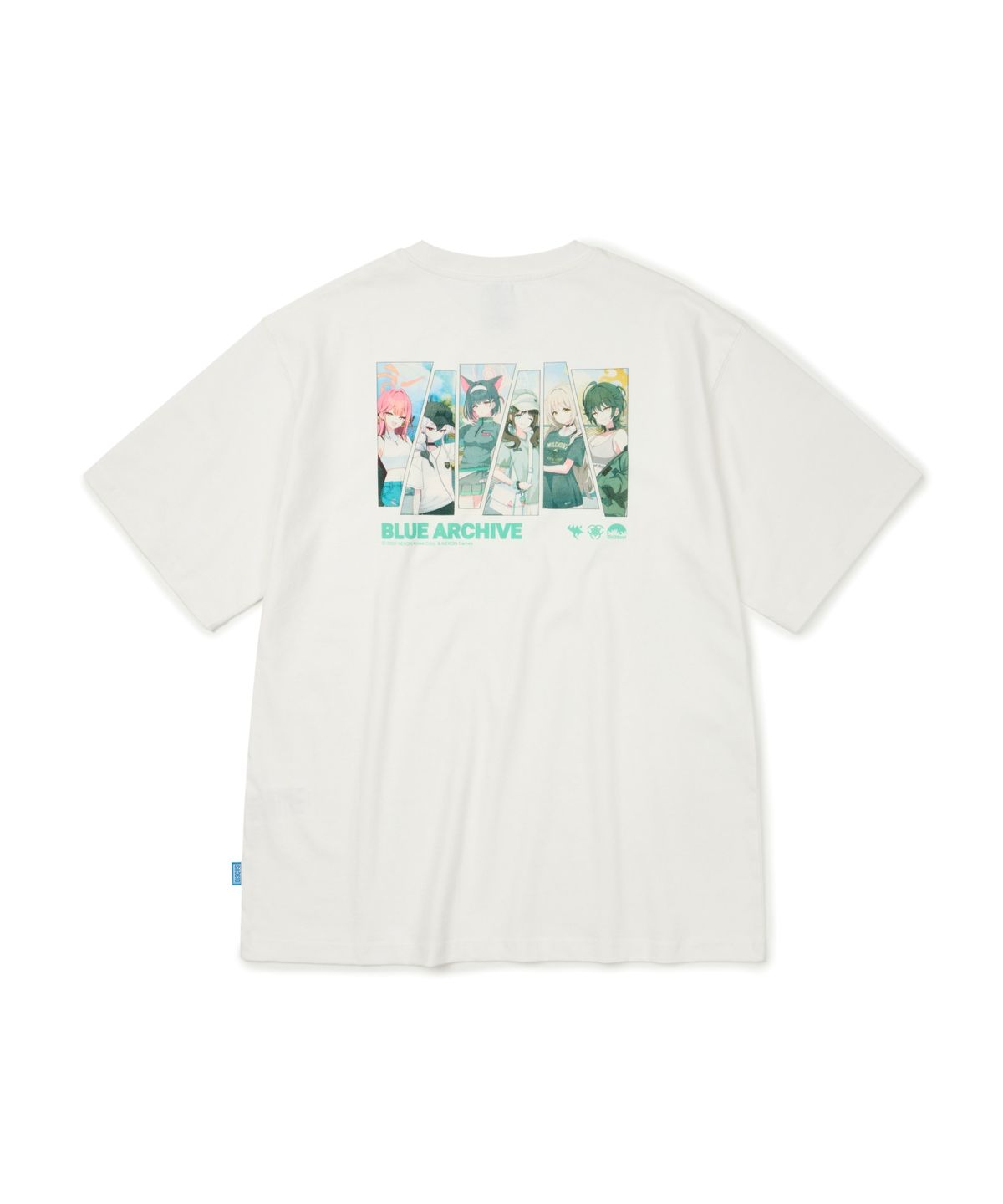 Blue Archive x Discus Athletic - Blue Archive Panel Graphic T-shirt