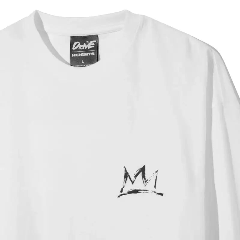 DJMAX - Drive Long Sleeve Tee - White/ Black - DJMAX - Long Sleeve Tee - Harumio