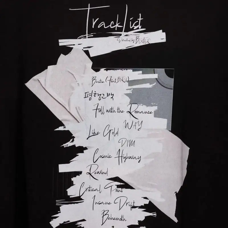 DJMAX - Drive Short Sleeve Tee - White/ Black - DJMAX - Short Sleeve Tee - Harumio