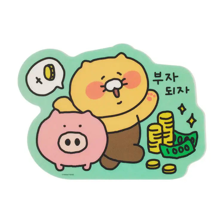 Kakao Friends - Choonsik Let's Get Rich Mousepad - Kakao Friends - Home & Living, Accessories - Harumio