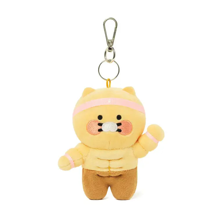 Kakao Friends - Choonsik Exercising Plush Doll Keyring - Kakao Friends - Home & Living, Accessories - Harumio