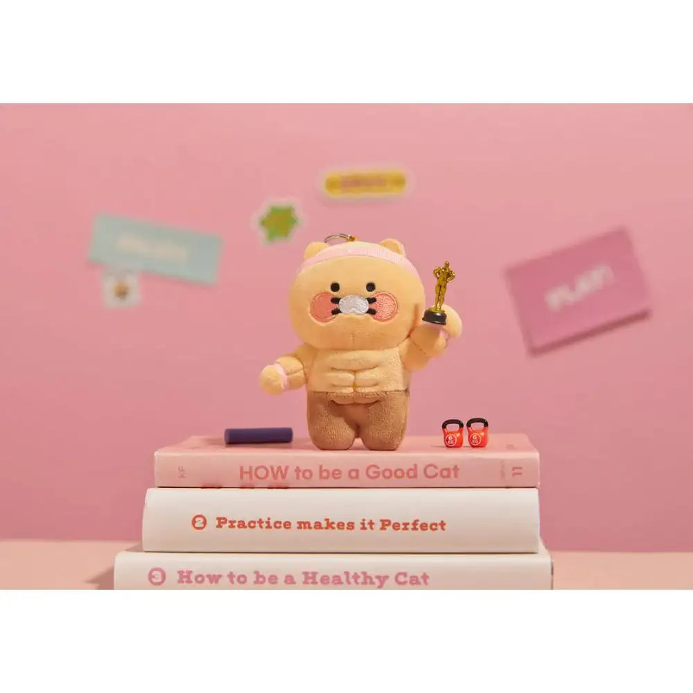 Kakao Friends - Choonsik Exercising Plush Doll Keyring - Kakao Friends - Home & Living, Accessories - Harumio
