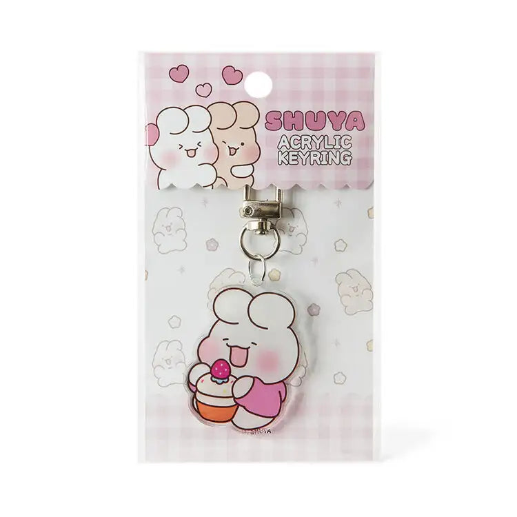 Kakao Friends - Shuya Toya Shuya Yummy Cake Acrylic Keyring - Kakao Friends - Acrylic Keyring - Harumio