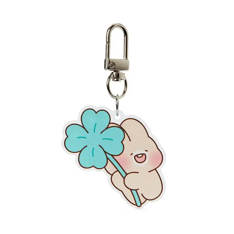 Kakao Friends - Shuya Toya Four Leaf Clover Acrylic Keyring - Kakao Friends - Acrylic Keyring - Harumio