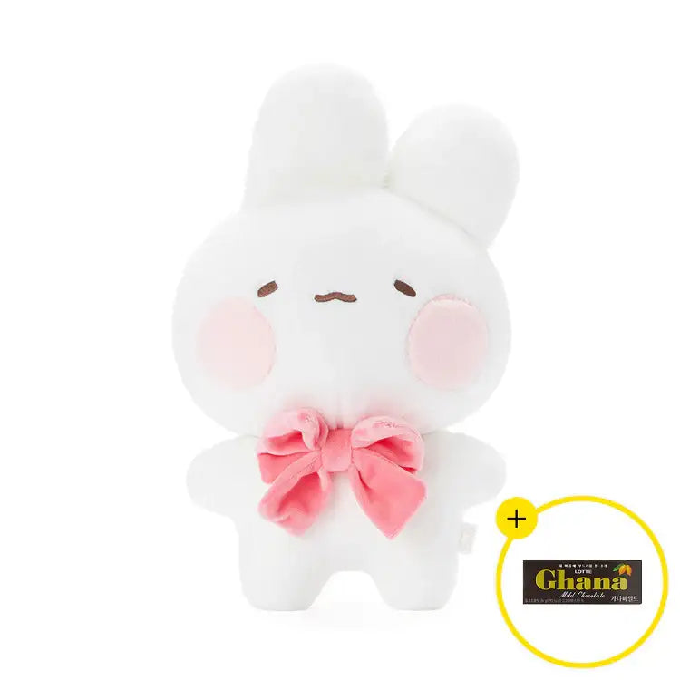 Kakao Friends - Tosimi 25cm Plush Doll & Chocolate Set