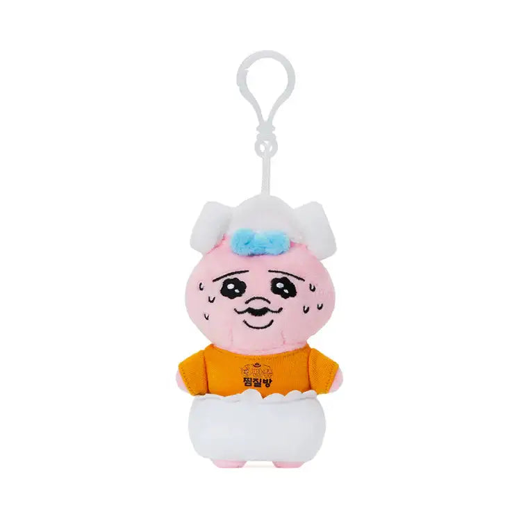 Kakao Friends - Punkyu Rabbit Jjimjilbang Special Plush Doll Keyring - Kakao Friends - Home & Living, Accessories - Harumio