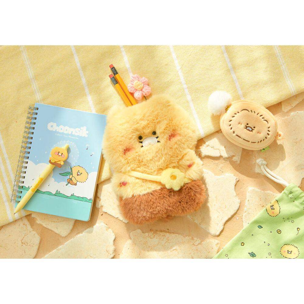 Kakao Friends - Choonsik Hairy Day Flat Doll Pouch