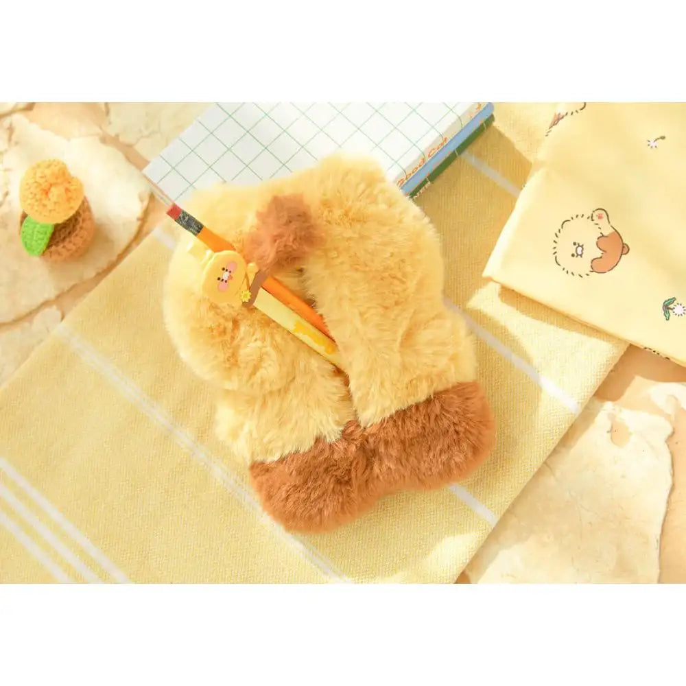 Kakao Friends - Choonsik Hairy Day Flat Doll Pouch