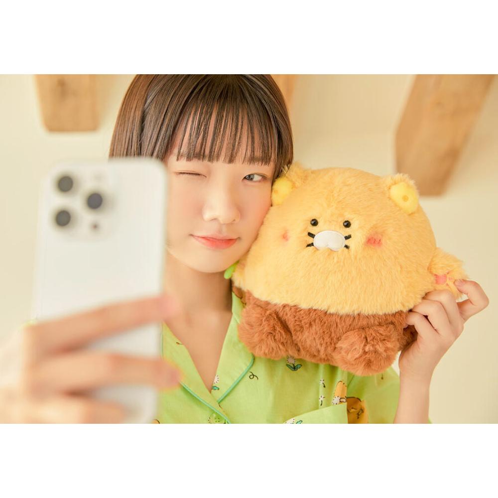 Kakao Friends - Choonsik Hairy Day Chubby Plush Doll