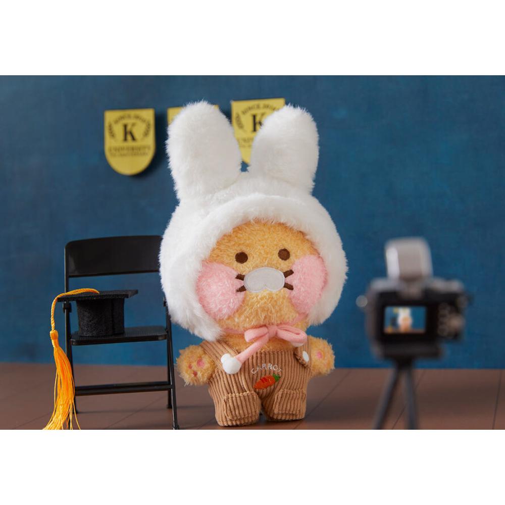 Kakao Friends - Fluffy Rabbit & Overalls Postle Doll Costume