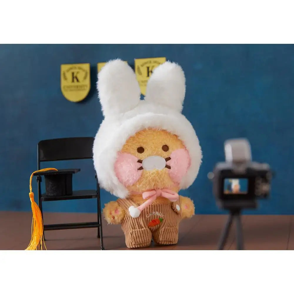 Kakao Friends - Fluffy Rabbit & Overalls Postle Doll Costume - Kakao Friends - Home & Living, Accessories - Harumio