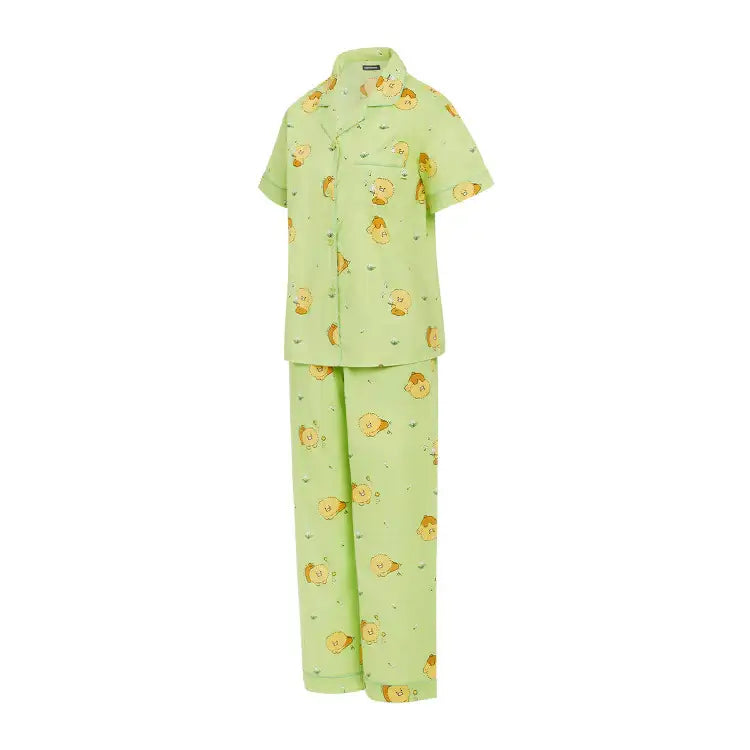 Kakao Friends - Choonsik Hairy Day Women's Top and Bottom Pajamas - Kakao Friends - Home & Living, Accessories - Harumio