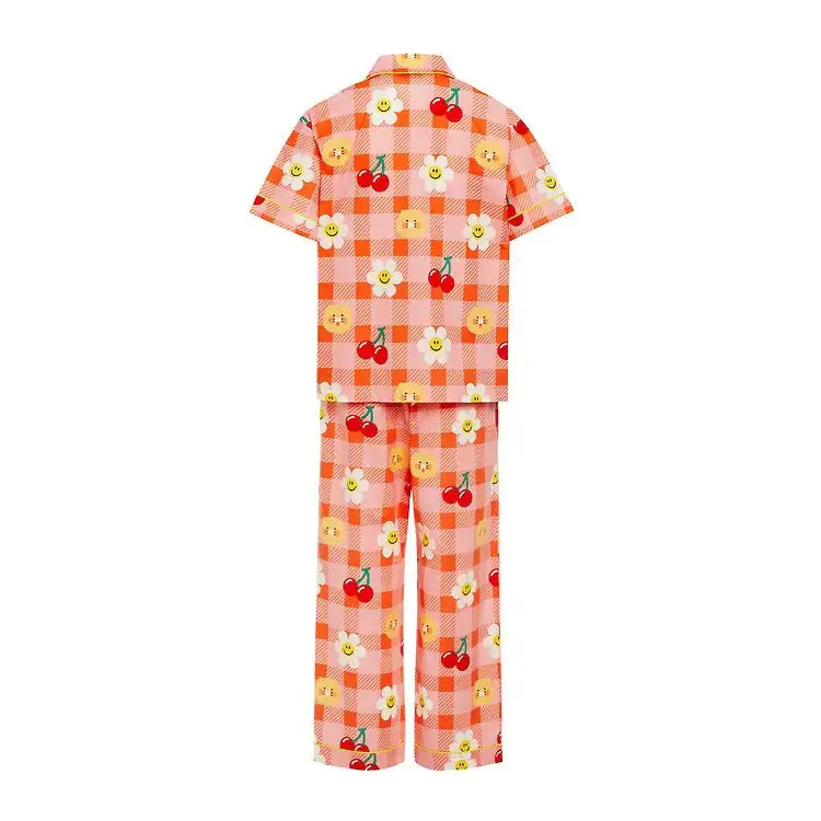 Kakao Friends x Wiggle Wiggle - Choonsik Cherry Flower Pyjamas Set - Kakao Friends - Home & Living, Accessories - Harumio