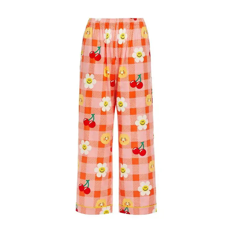 Kakao Friends x Wiggle Wiggle - Choonsik Cherry Flower Pyjamas Set - Kakao Friends - Home & Living, Accessories - Harumio