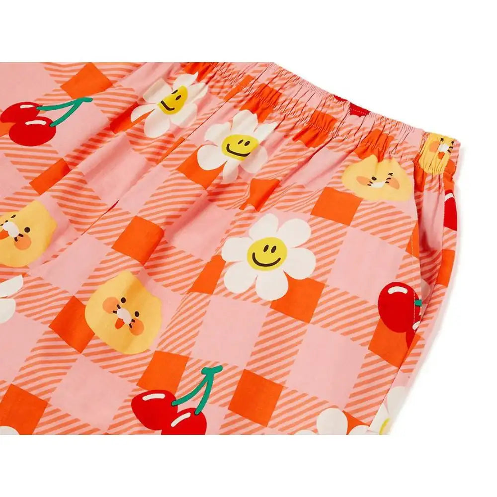 Kakao Friends x Wiggle Wiggle - Choonsik Cherry Flower Pyjamas Set - Kakao Friends - Home & Living, Accessories - Harumio