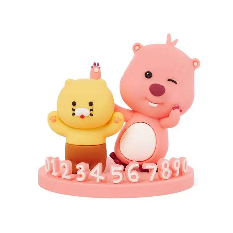 Zanmang Loopy x Kakao Friends - Phone Number Plate - Kakao Friends - Home & Living, Accessories - Harumio