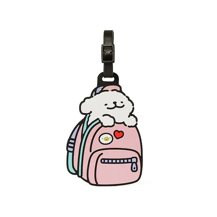 Kakao Friends - Maltese & Retriever Luggage Tag - Kakao Friends - Home & Living, Accessories - Harumio