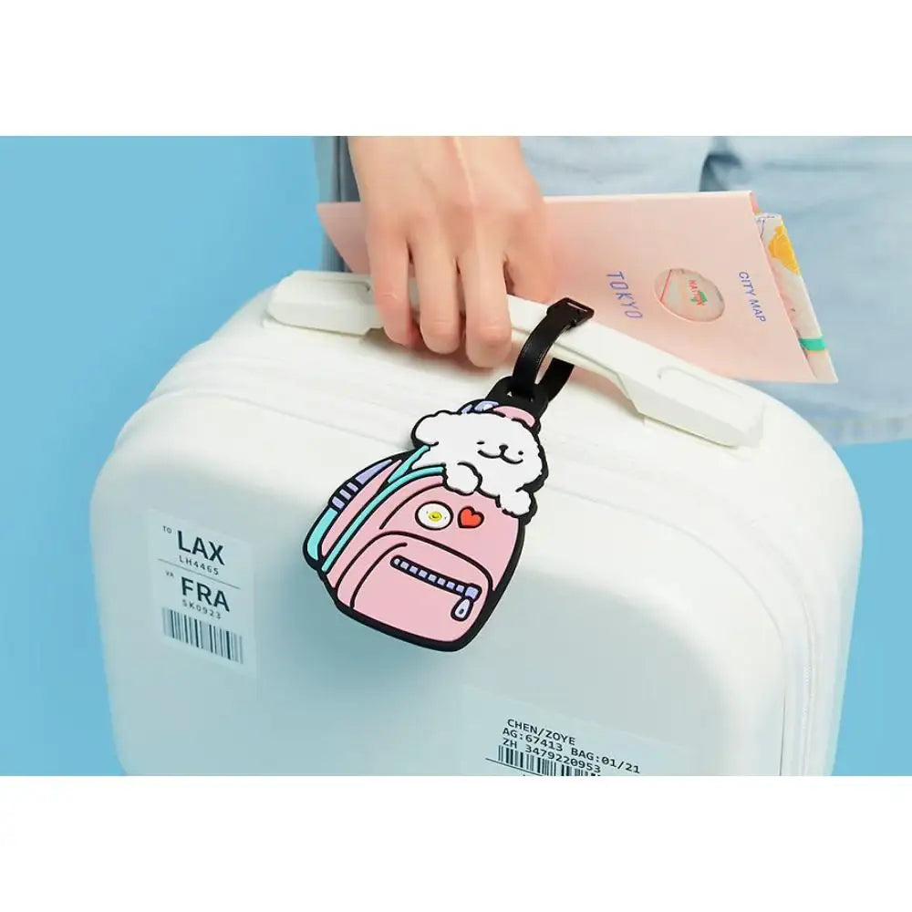 Kakao Friends - Maltese & Retriever Luggage Tag - Kakao Friends - Home & Living, Accessories - Harumio