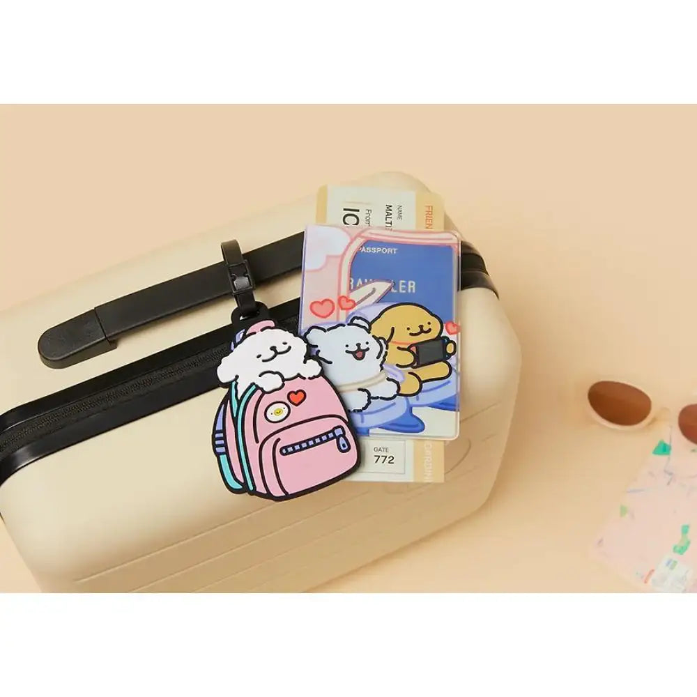 Kakao Friends - Maltese & Retriever Luggage Tag - Kakao Friends - Home & Living, Accessories - Harumio