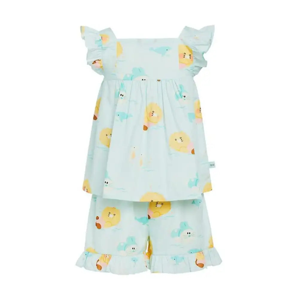 Apricot Studios x Kakao Friends - Choonsik Pajamas Set - Kakao Friends - Pajamas - Harumio