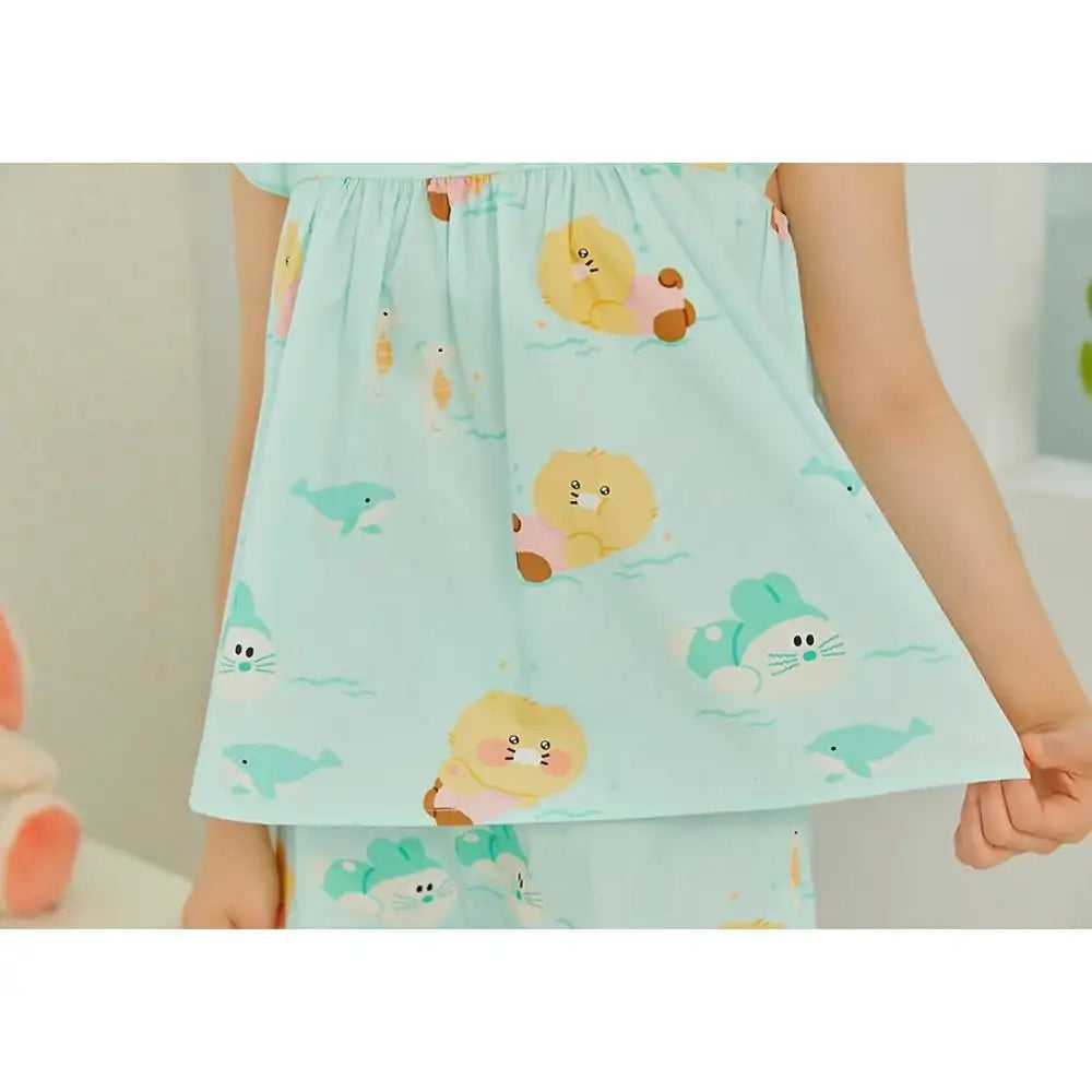 Apricot Studios x Kakao Friends - Choonsik Pajamas Set - Kakao Friends - Pajamas - Harumio