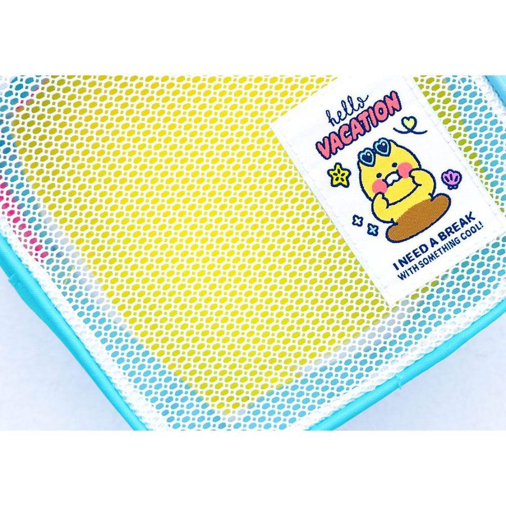 Kakao Friends - Choonsik Mesh Strap Pouch - Kakao Friends - Pouch - Harumio