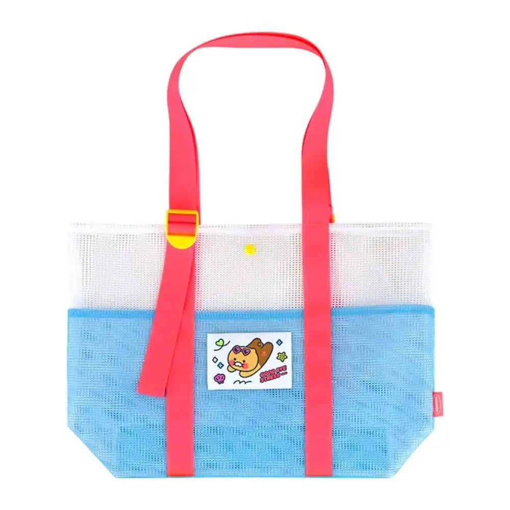 Kakao Friends - Choonsik Mesh Beach Bag - Kakao Friends - Bag - Harumio