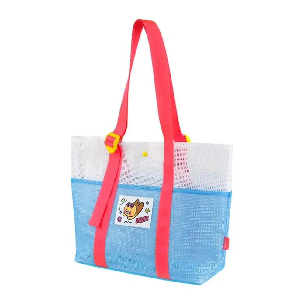 Kakao Friends - Choonsik Mesh Beach Bag - Kakao Friends - Bag - Harumio