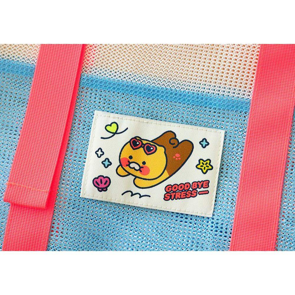 Kakao Friends - Choonsik Mesh Beach Bag - Kakao Friends - Bag - Harumio
