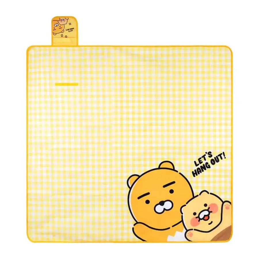 Kakao Friends - Choonsik Check Patterned Picnic Mat - Kakao Friends - Picnic Mat - Harumio