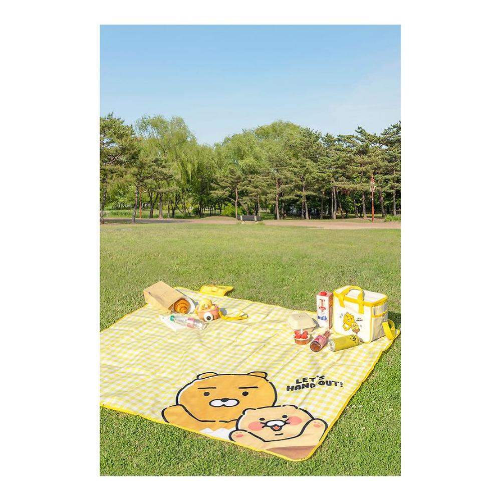 Kakao Friends - Choonsik Check Patterned Picnic Mat - Kakao Friends - Picnic Mat - Harumio