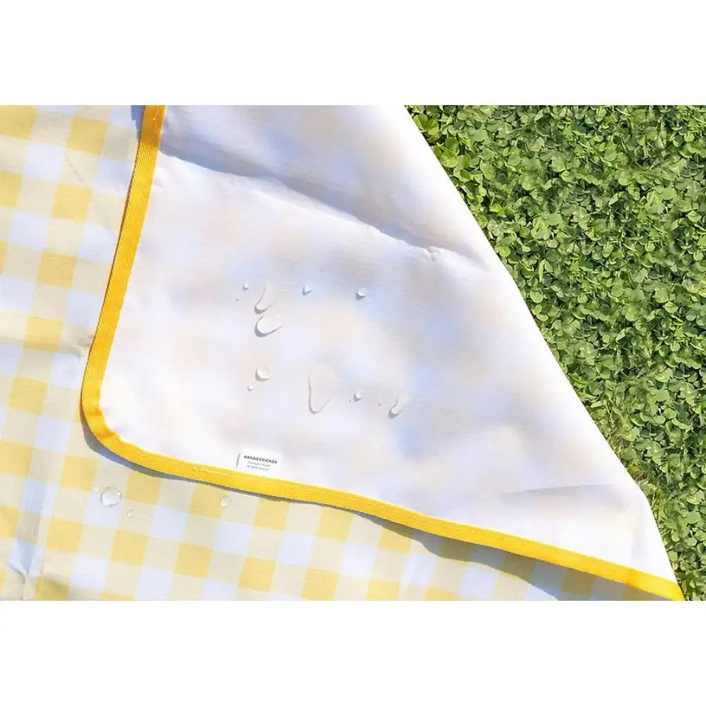 Kakao Friends - Choonsik Check Patterned Picnic Mat - Kakao Friends - Picnic Mat - Harumio