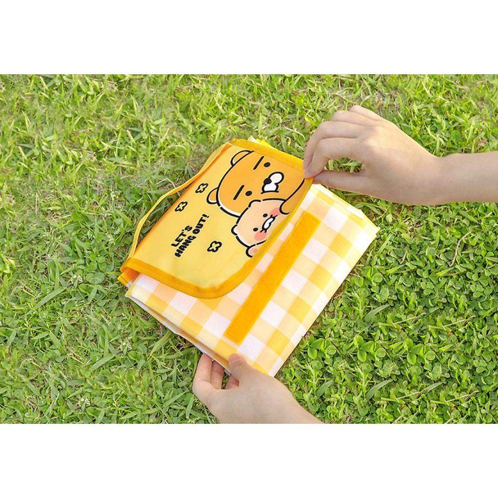 Kakao Friends - Choonsik Check Patterned Picnic Mat - Kakao Friends - Picnic Mat - Harumio
