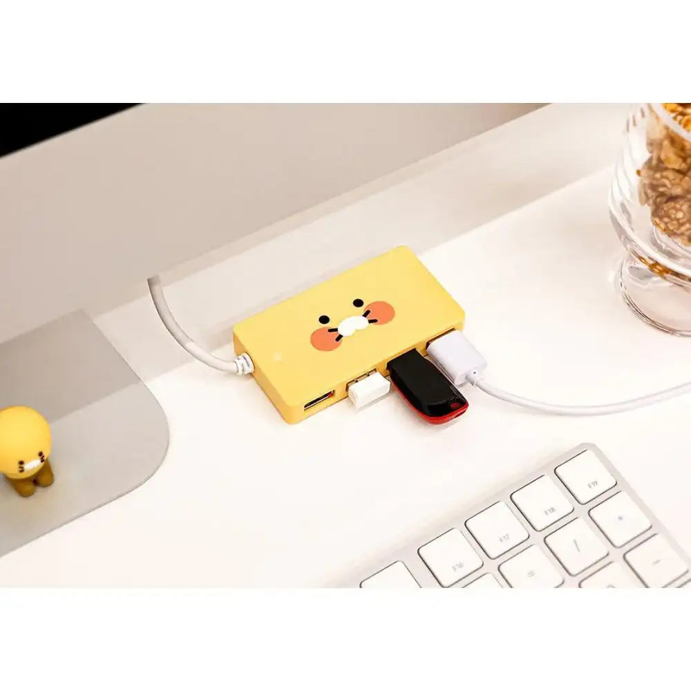 Kakao Friends - Choonsik Mega Face USB Hub - Kakao Friends - USB Hub - Harumio