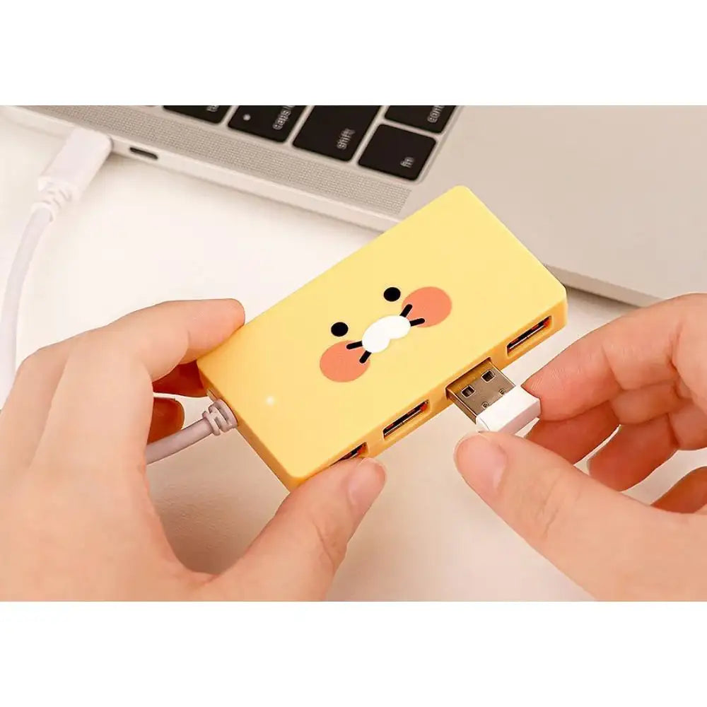 Kakao Friends - Choonsik Mega Face USB Hub - Kakao Friends - USB Hub - Harumio