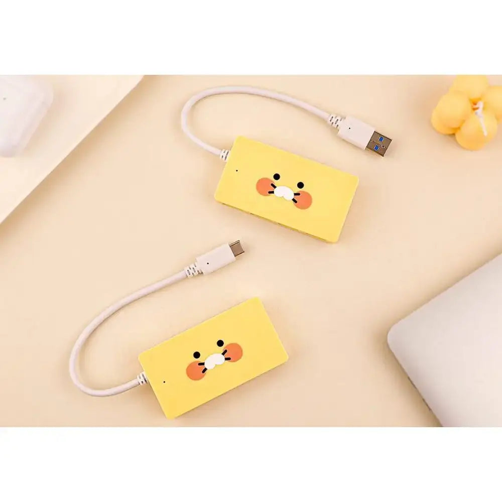 Kakao Friends - Choonsik Mega Face USB Hub - Kakao Friends - USB Hub - Harumio