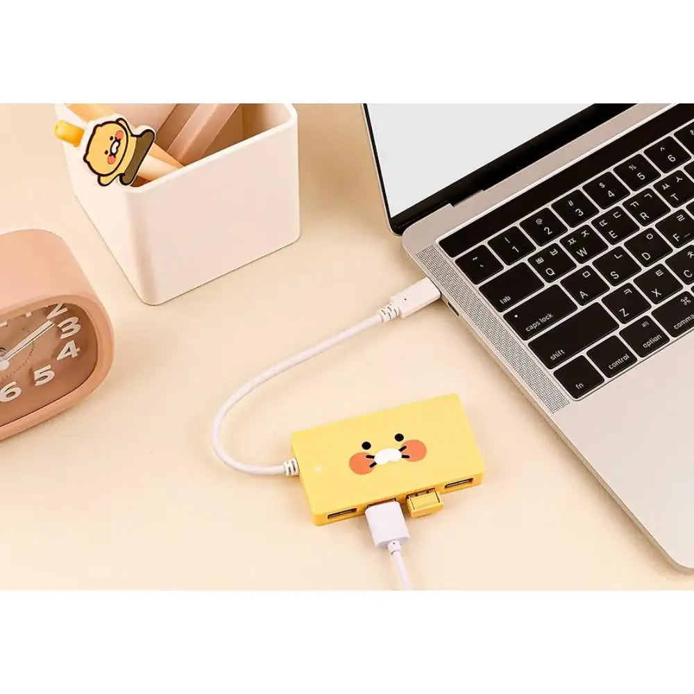 Kakao Friends - Choonsik Mega Face USB Hub - Kakao Friends - USB Hub - Harumio
